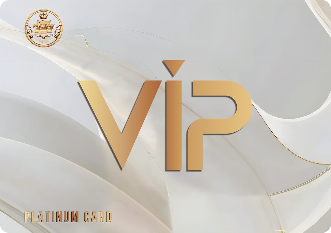 Platinum Member Card at 777GamingClub