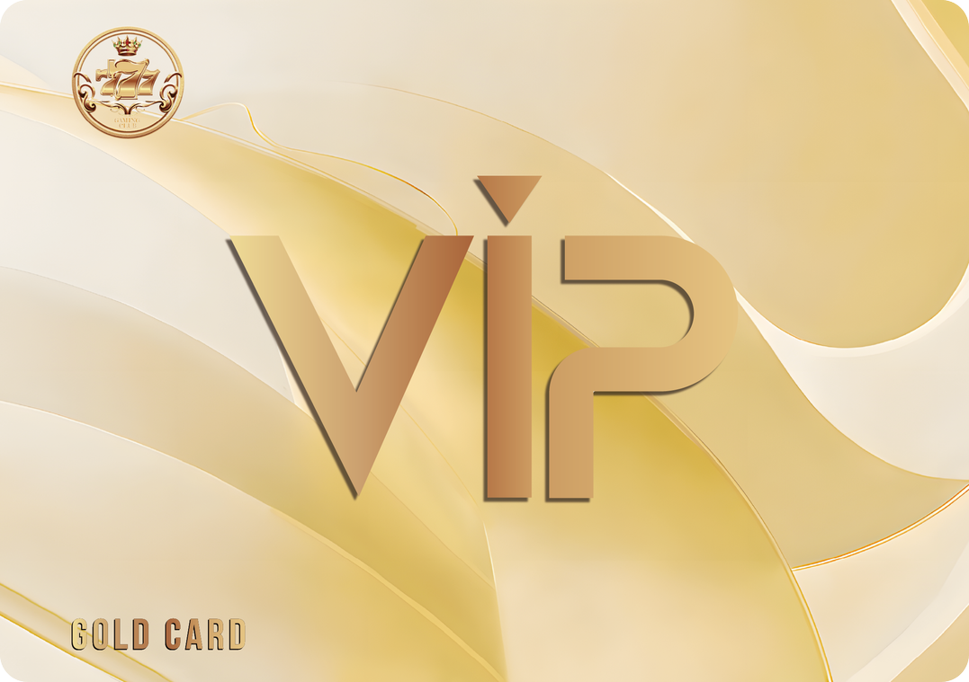 Gold Member Card at 777GamingClub